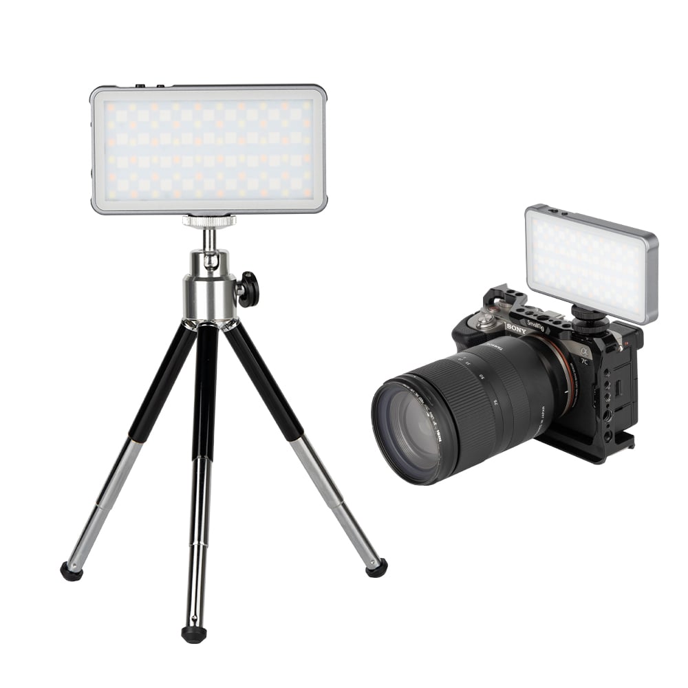 SmallRig Vibe P96L RGB Video Light, LED lámpa, videólámpa + állvány (Tripod plus edition) (3681B)-14