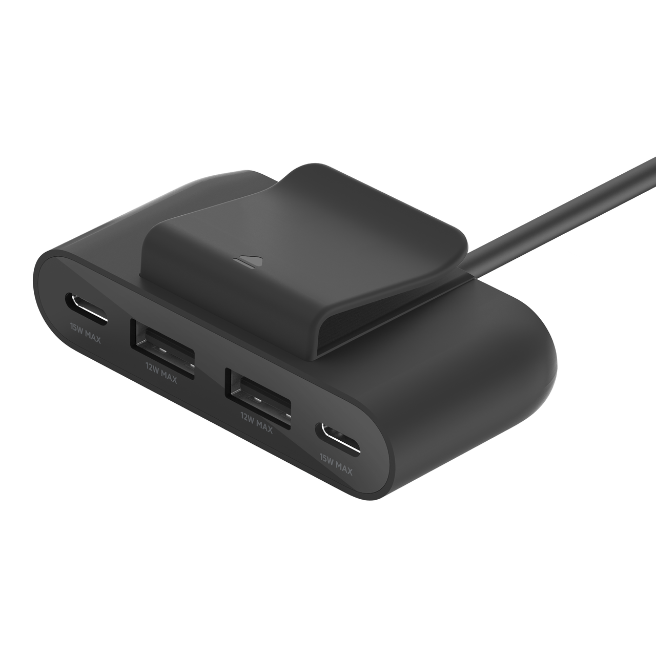 Belkin BOOST CHARGE 4-Port USB-C hosszabbító, elosztó adapter - fekete-0