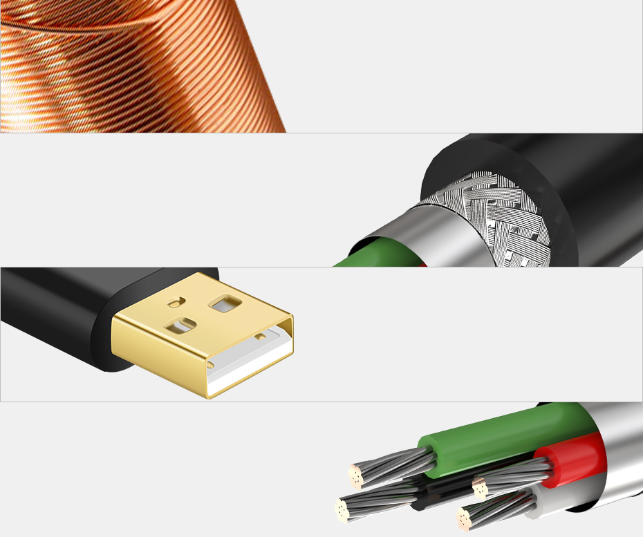 UGREEN US121 aktív USB 2.0 hosszabbító kábel, 5m (fekete)-3