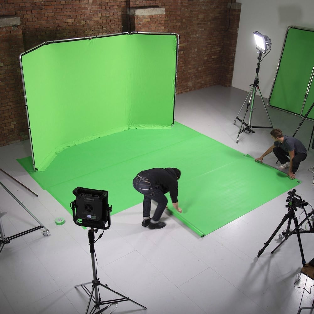 Manfrotto Vinyl padló csík 1.37m x 4m chroma key zöld (LL LB7965)-5