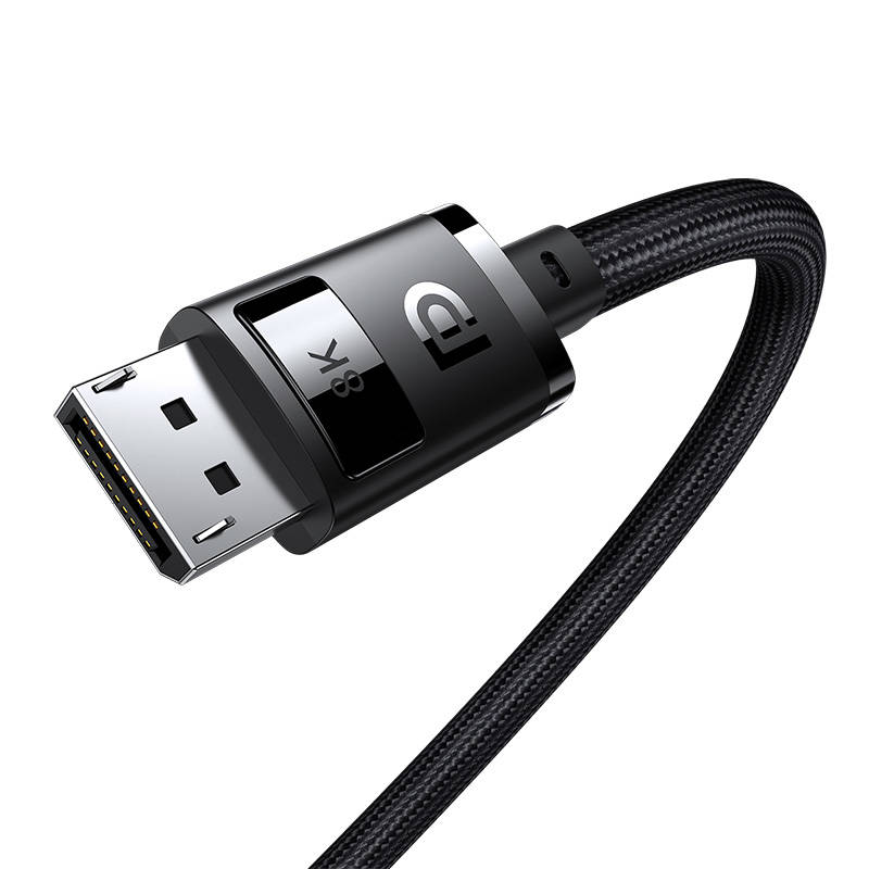 Baseus High Definition DP - DP 8K DisplayPort kábel 1m (fekete)-4