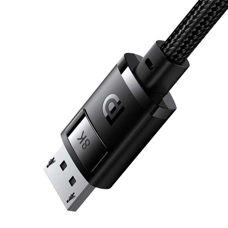 Baseus High Definition DP - DP 8K DisplayPort kábel 1m (fekete)-5