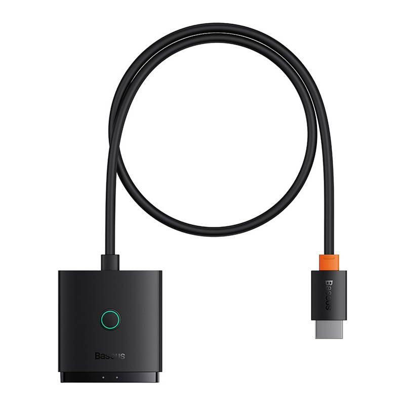 Baseus HDMI Switch elosztó adapter 1m-2