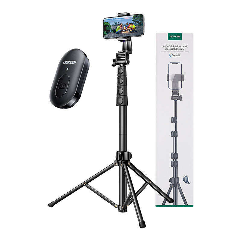 UGREEN LP680 selfie bot és állvány Bluetooth kioldóval 1.7m-1
