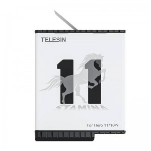 TELESIN GoPro Hero 9 / Hero 10 / Hero 11 / Hero 12 akkumulátor (GP-HPB-011)