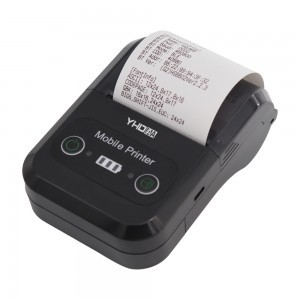 Vezeték nélküli bluetooth mini blokknyomtató beépített akkumulátorral (YHD-5803)
