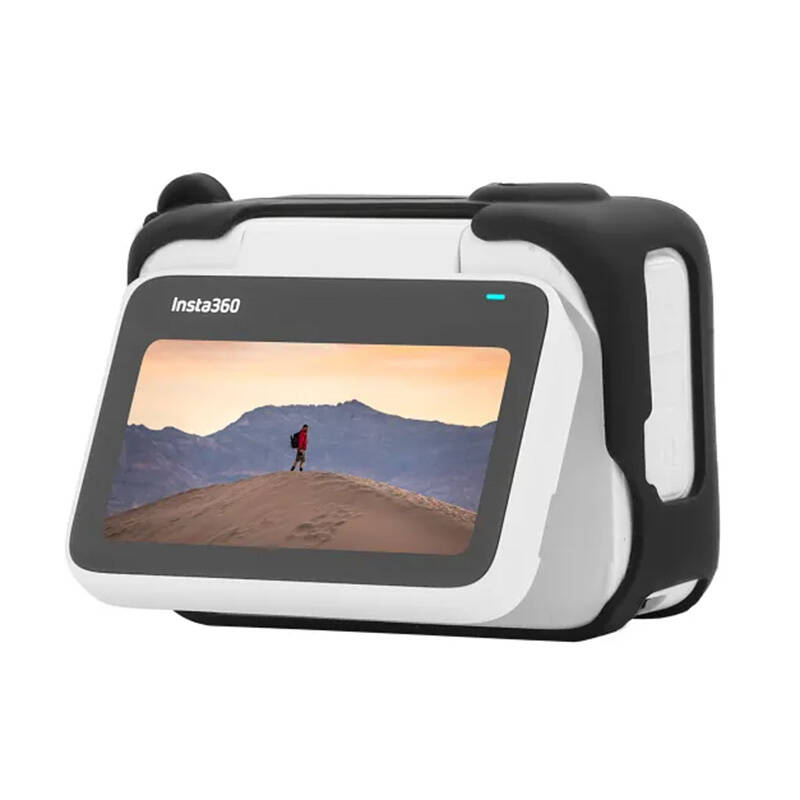 Sunnylife Insta360 GO 3 védőtok pánttal és matricákkal fekete (IST-BHT595-D)-1