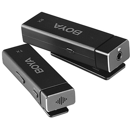 BOYA BY-W4 2.4GHz Univerzális vezeték nélküli mikrofon szett (1+4)-4