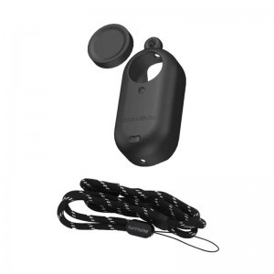 Sunnylife Insta360 GO 3 szilikon védőtok pánttal fekete (IST-BHT594B)