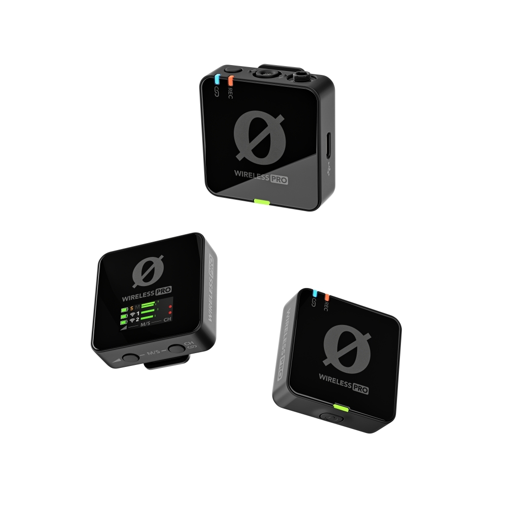 RODE Wireless PRO professzionális két csatornás digitális vezeték nélküli mikrofon rendszer fejlett funkciókkal és számos kiegészítővel-18