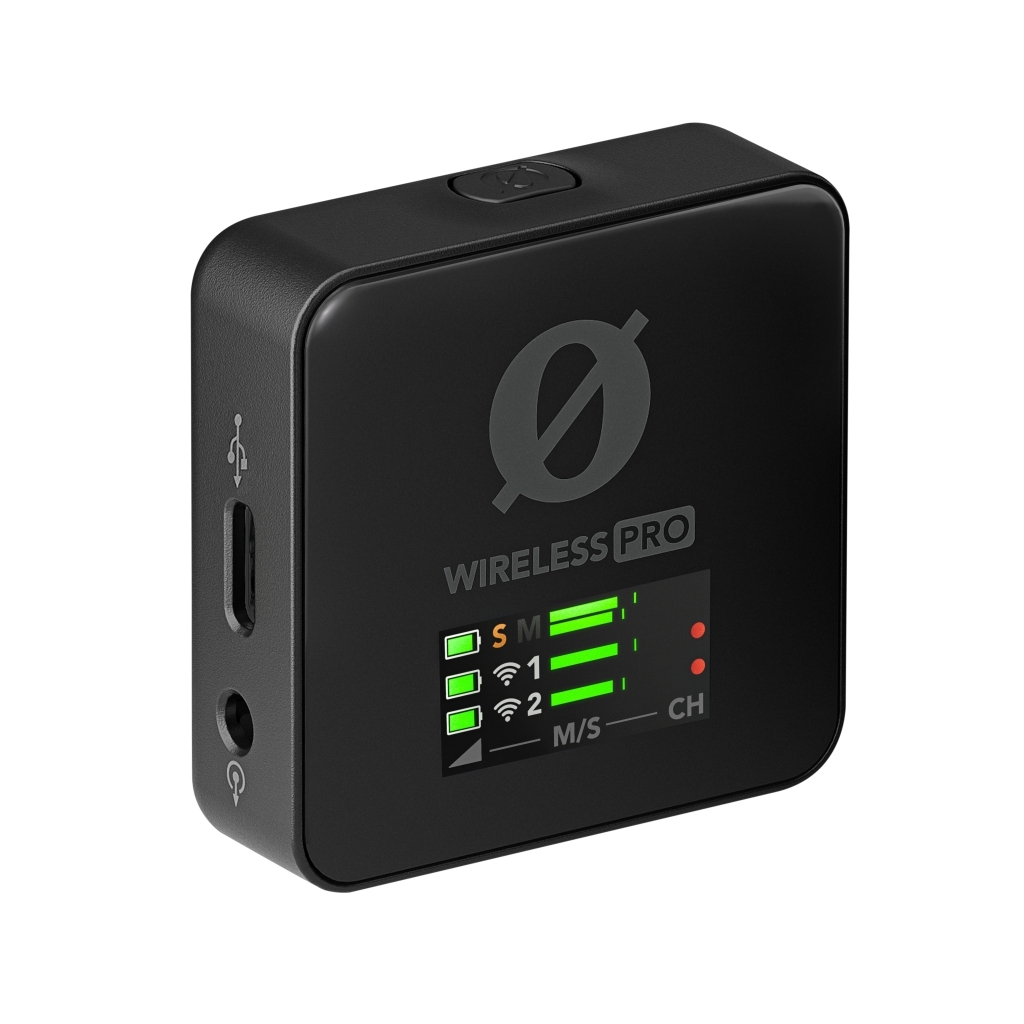 RODE Wireless PRO professzionális két csatornás digitális vezeték nélküli mikrofon rendszer fejlett funkciókkal és számos kiegészítővel-5