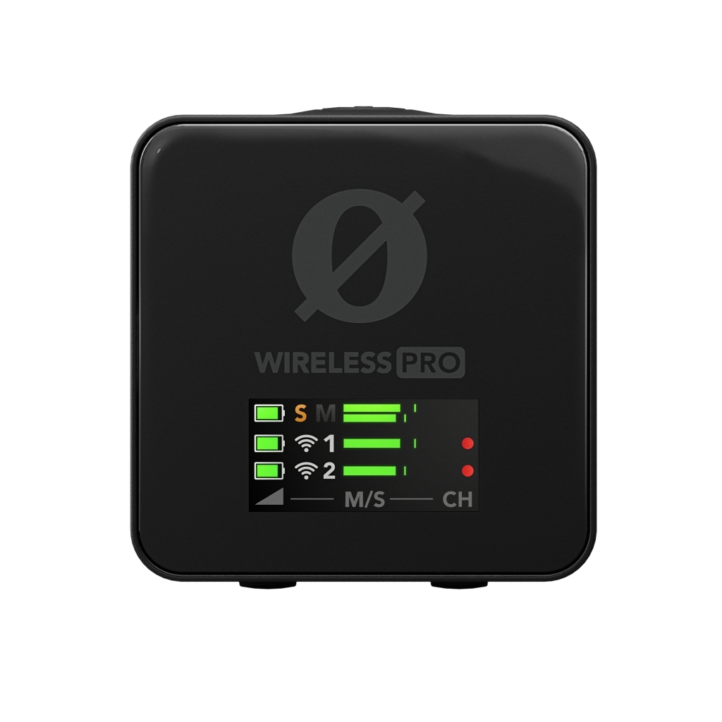 RODE Wireless PRO professzionális két csatornás digitális vezeték nélküli mikrofon rendszer fejlett funkciókkal és számos kiegészítővel-11