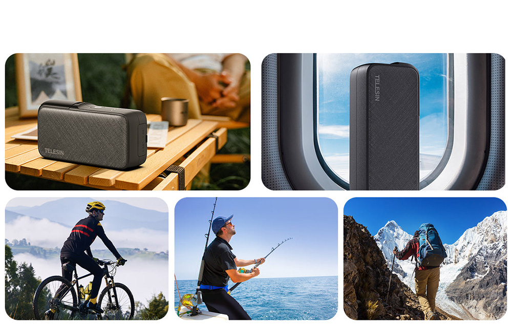 TELESIN Power Bank + töltő GoPro Hero 12/11/10/9 akciókamerákhoz (GP-PB-001)-4