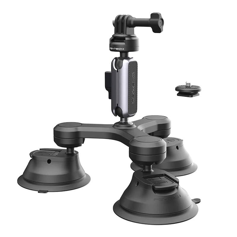 PGYTECH háromágú tapadókorong + magic arm akciókamerához, mobiltelefonhoz (P-GM-224)-0