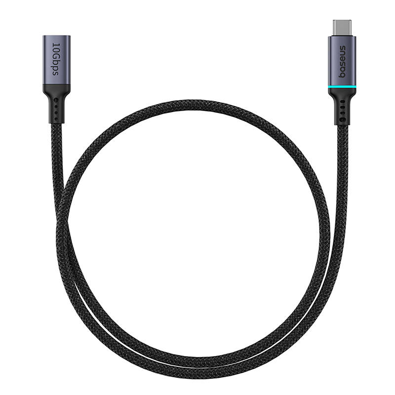 Baseus 0,5m hosszabító kábel USB-C High Definition 10Gbps fekete-7