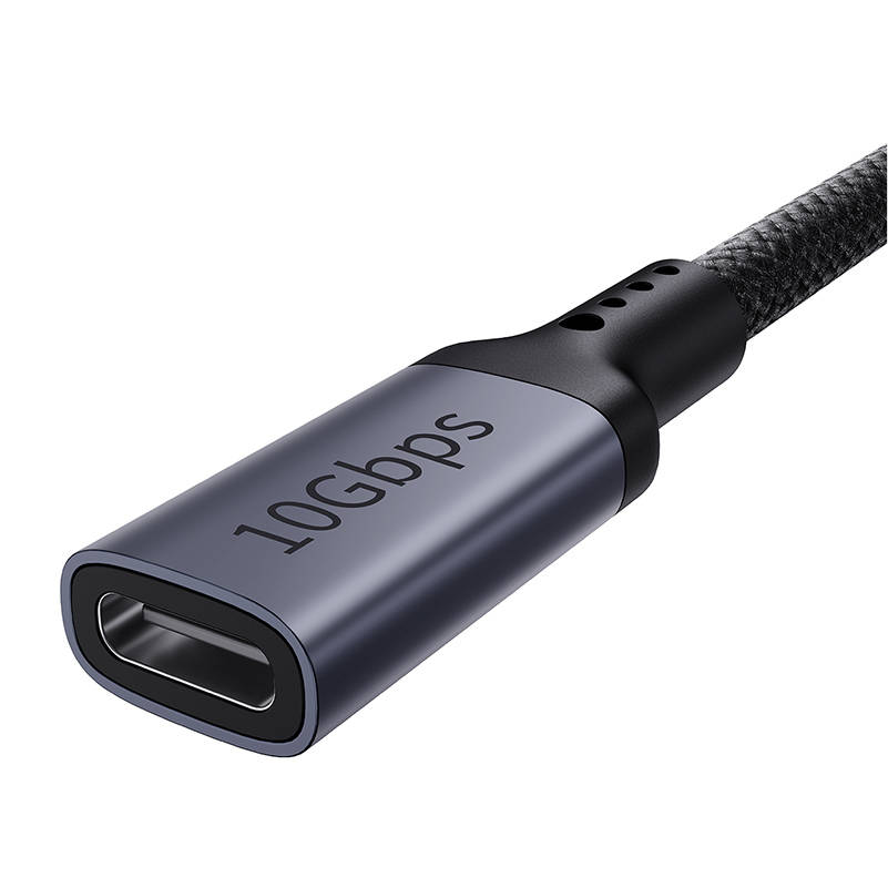 Baseus 0,5m hosszabító kábel USB-C High Definition 10Gbps fekete-9