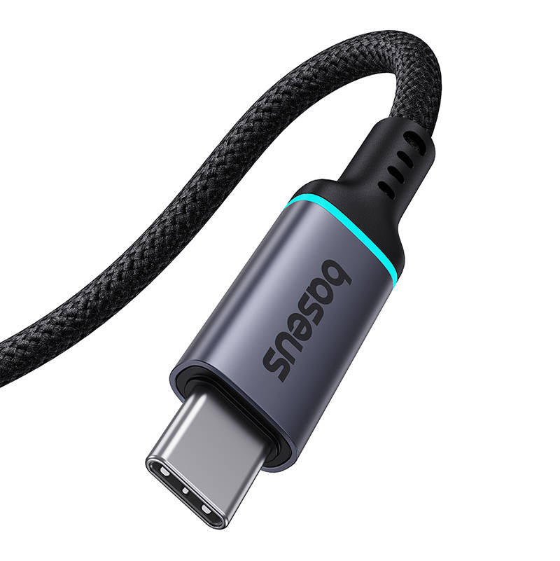 Baseus 0,5m hosszabító kábel USB-C High Definition 10Gbps fekete-3