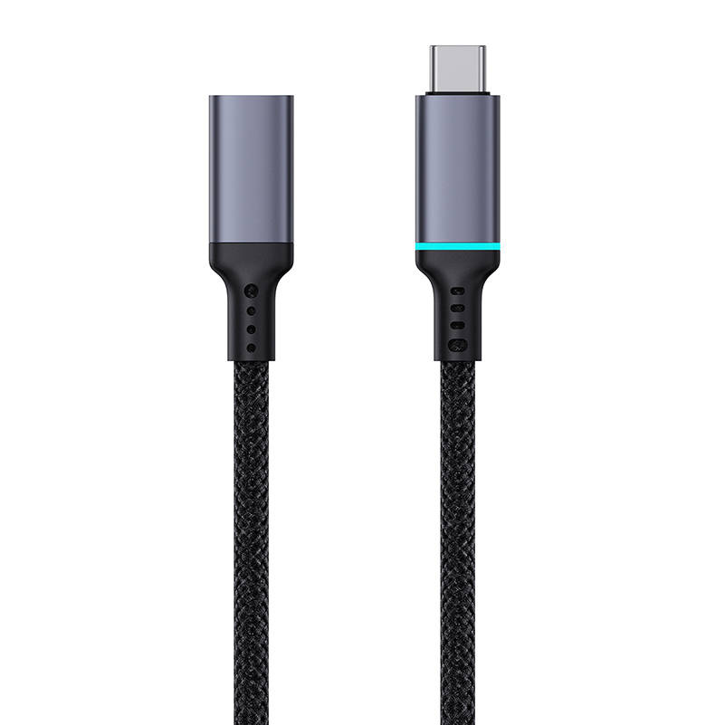 Baseus 0,5m hosszabító kábel USB-C High Definition 10Gbps fekete-2
