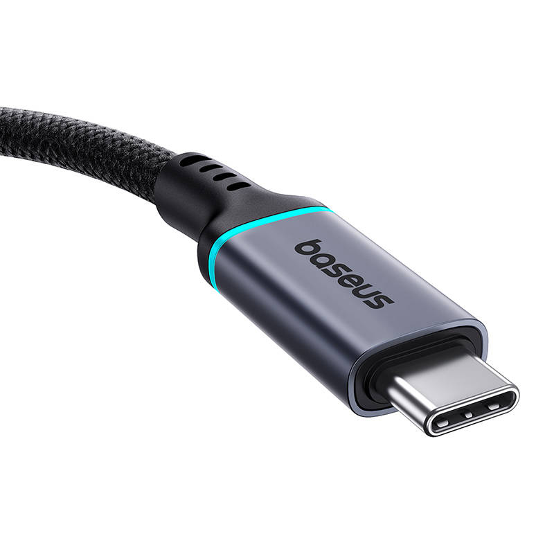 Baseus 0,5m hosszabító kábel USB-C High Definition 10Gbps fekete-8