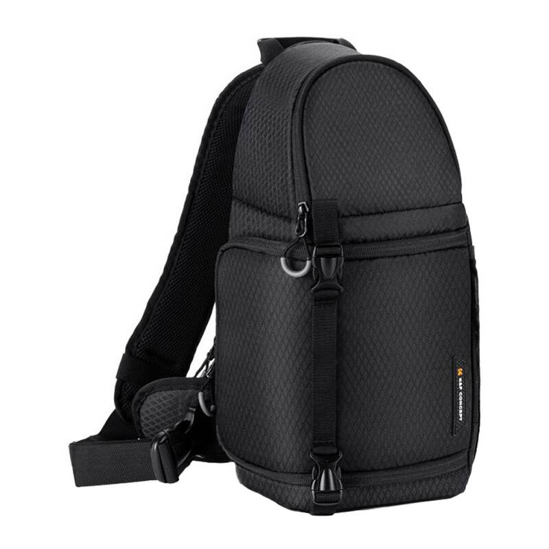 KF Concept Beta Messenger 10L vízálló fotós válltáska, hátizsák fekete (KF13.141)-0
