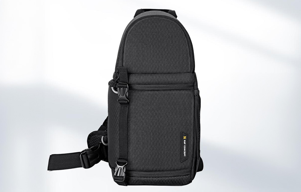 KF Concept Beta Messenger 10L vízálló fotós válltáska, hátizsák fekete (KF13.141)-6