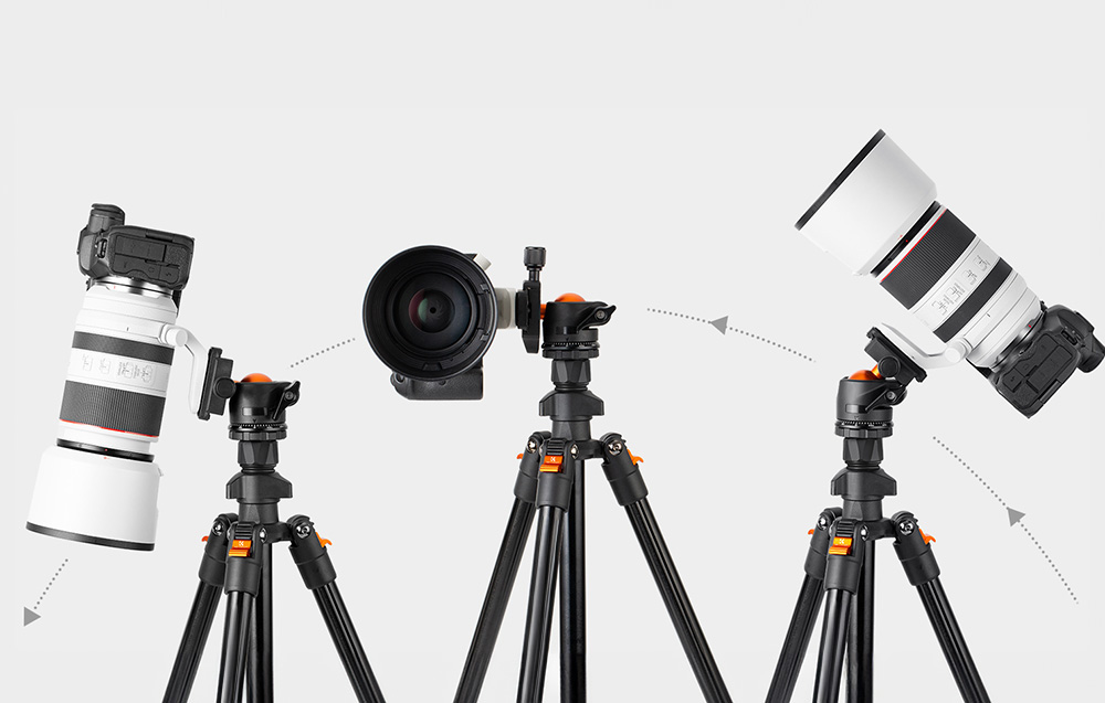 KF Concept K234A0+BH-28L fényképező állvány, tripod gömbfejjel (KF09.101V1)-1