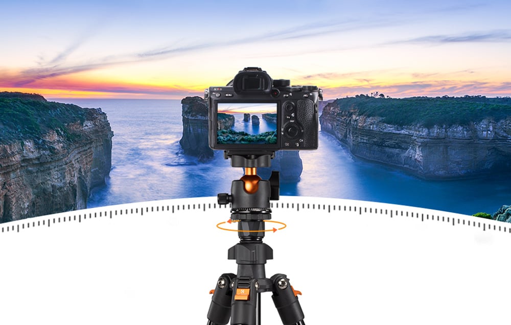 KF Concept K234A0+BH-28L fényképező állvány, tripod gömbfejjel (KF09.101V1)-4