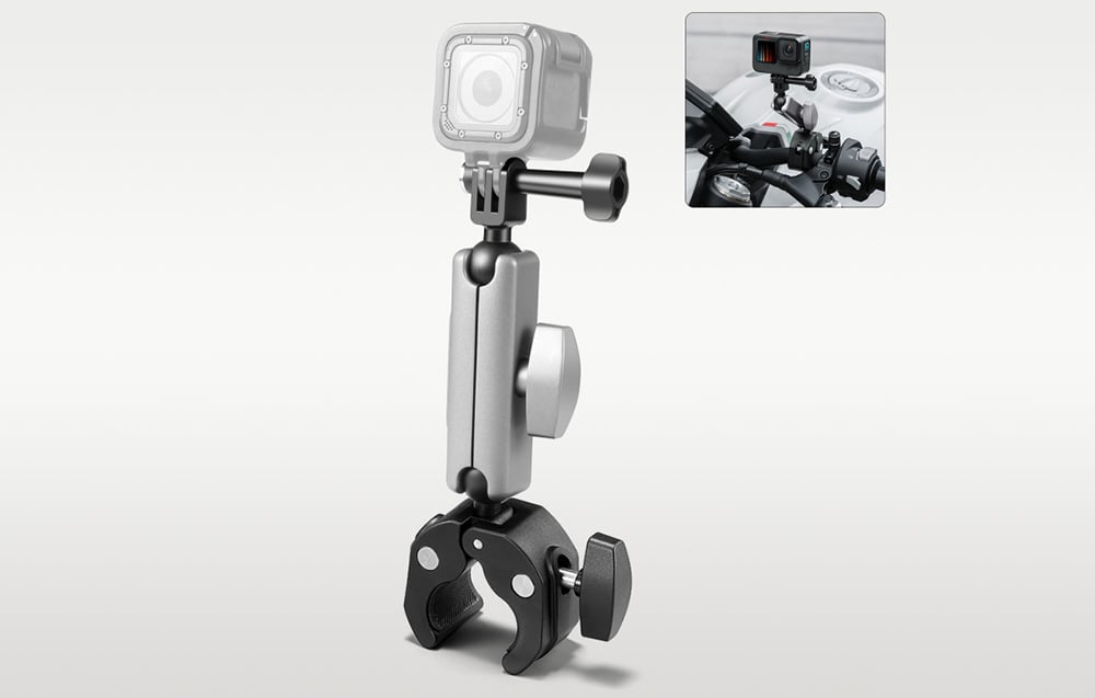 PULUZ kormányra rögzíthető akciókamera tartó magic arm (PU867B)-5