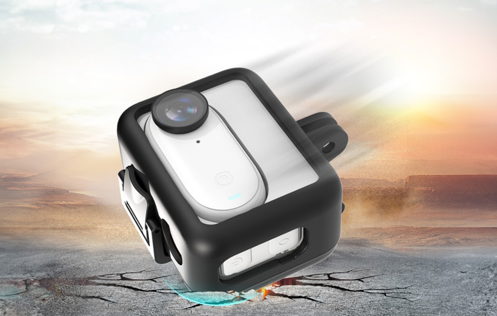 PULUZ Insta360 műanyag védőtok fekete (PU866B)-2
