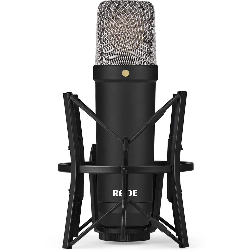 RODE NT1 Signature Series nagymembrános kondenzátor stúdió mikrofon csomag, fekete-10