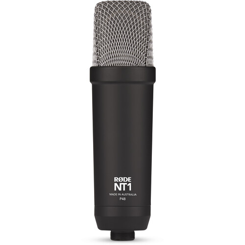 RODE NT1 Signature Series nagymembrános kondenzátor stúdió mikrofon csomag, fekete-7