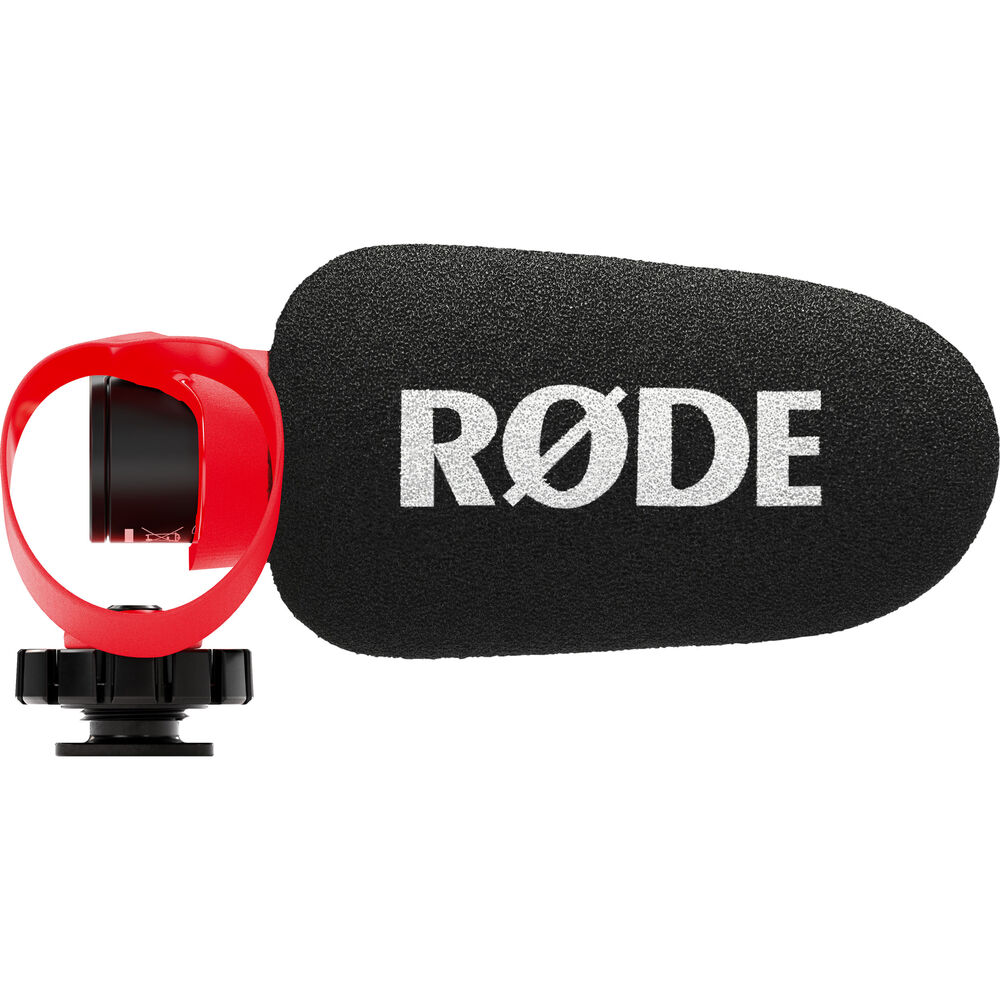 RODE VideoMicro II ultra kompakt videómikrofon HELIX rezgésgtáló mikrofonfogóval-12