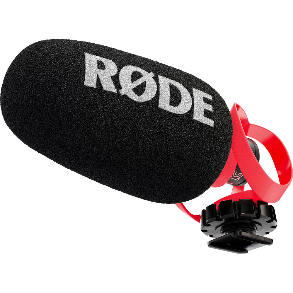 RODE VideoMicro II ultra kompakt videómikrofon HELIX rezgésgtáló mikrofonfogóval-6
