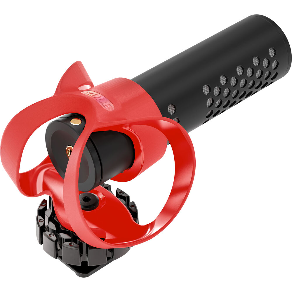RODE VideoMicro II ultra kompakt videómikrofon HELIX rezgésgtáló mikrofonfogóval-2