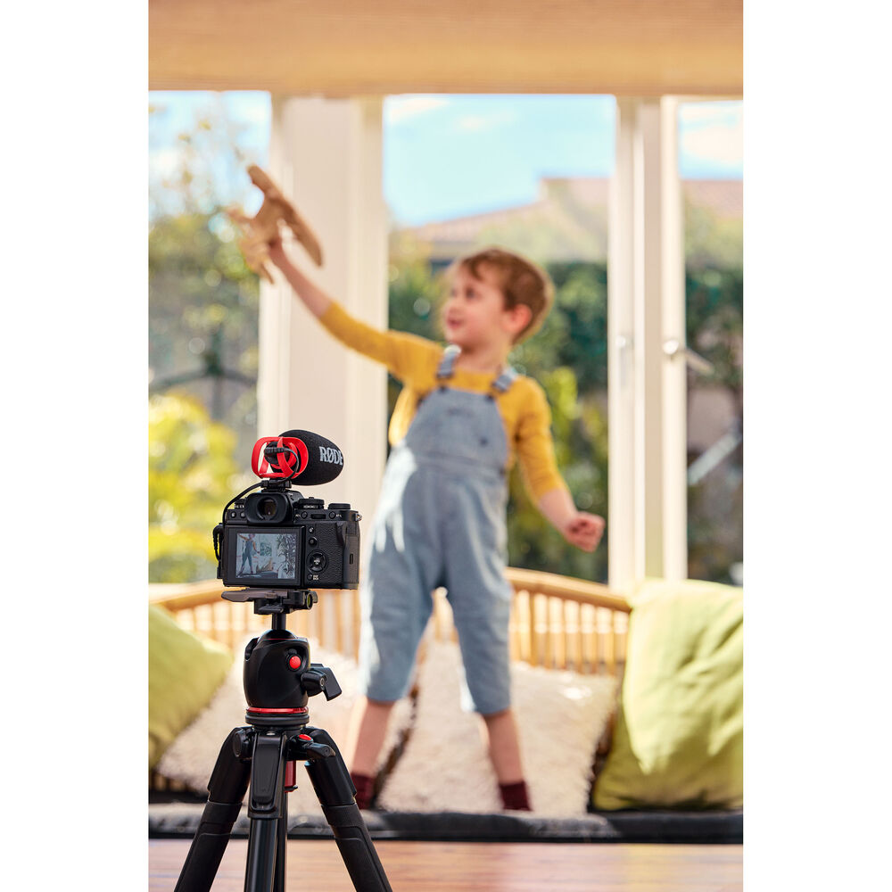 RODE VideoMicro II ultra kompakt videómikrofon HELIX rezgésgtáló mikrofonfogóval-7