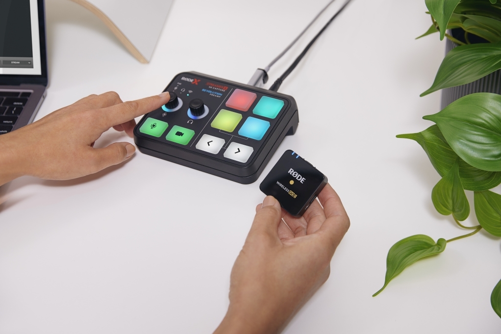 RODE Streamer X integrált desktop audio interfész és videó capture kártya-20