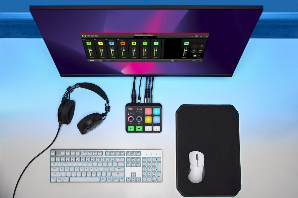 RODE Streamer X integrált desktop audio interfész és videó capture kártya-10