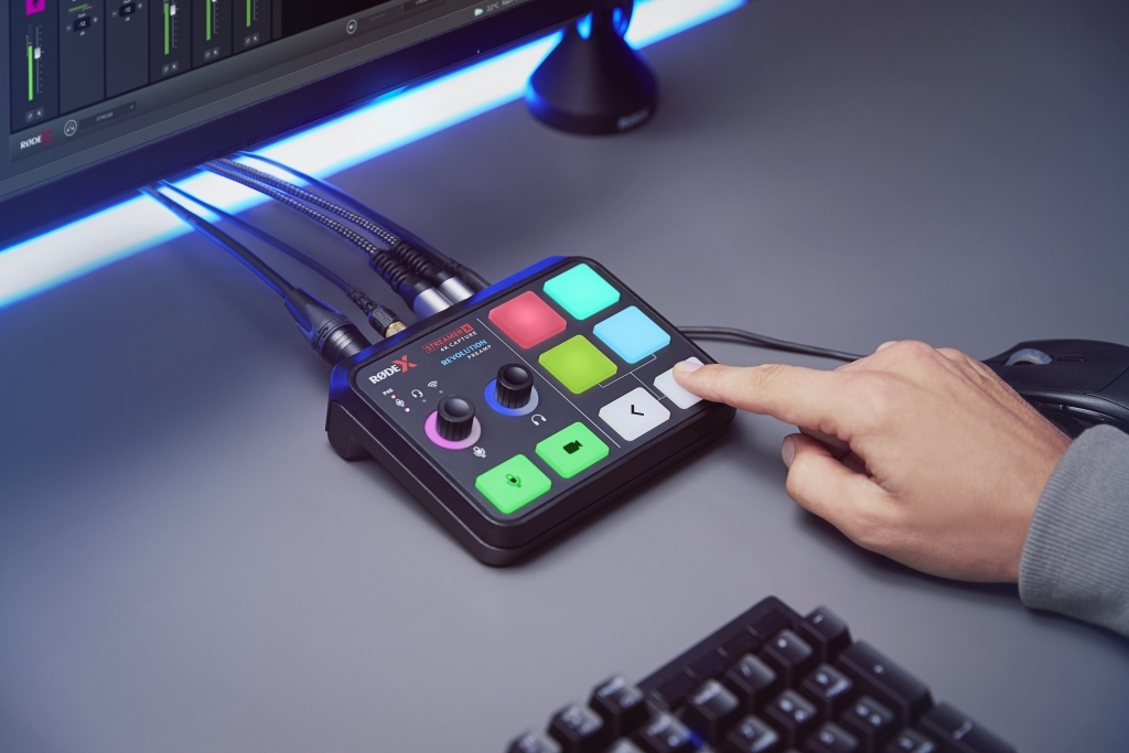 RODE Streamer X integrált desktop audio interfész és videó capture kártya-2