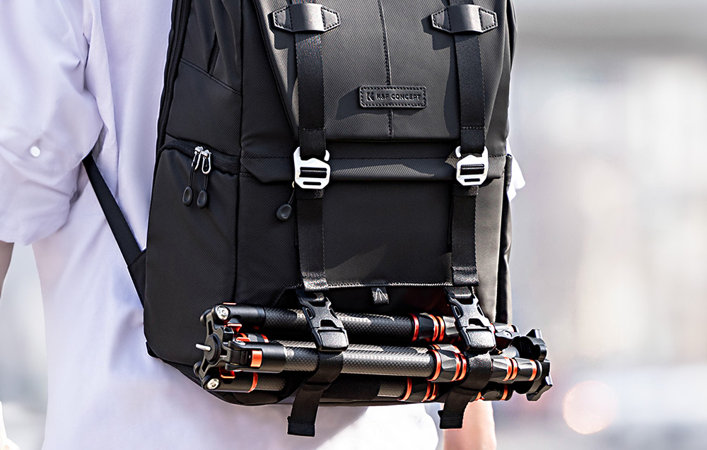 KF Concept Beta V6 fotós hátizsák, hátitáska fekete 20L (KF13.087AV6)-4