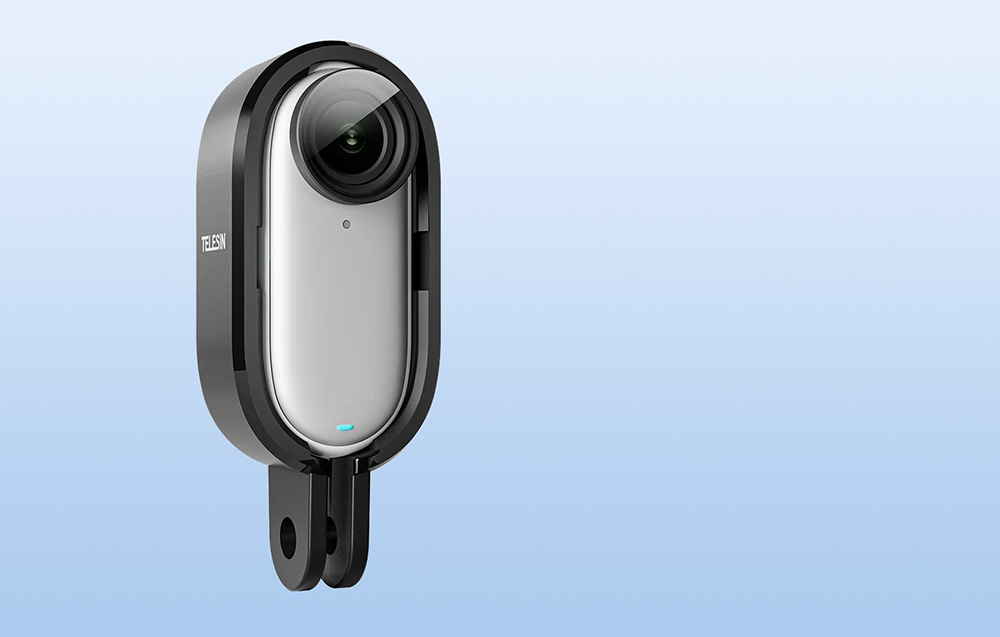 TELESIN műanyag keretes tok Insta360 GO 3-hoz (IS-CFR-003)-6