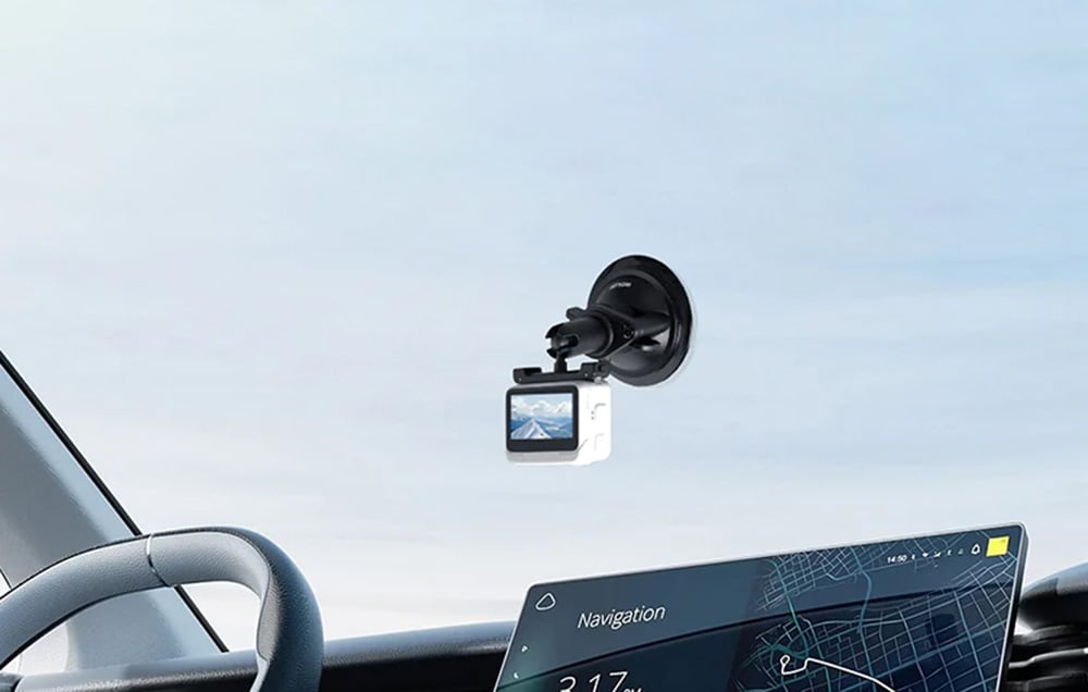 TELESIN mágneses talp és tapadókorongos alapkészlet Insta360 GO 3-hoz (MAG-003)-7