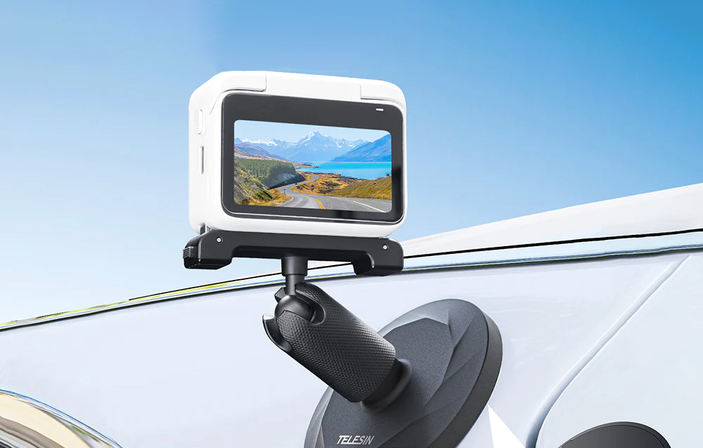 TELESIN 1/4'' mágneses talp Insta360 GO3-hoz (MAG-005)-2