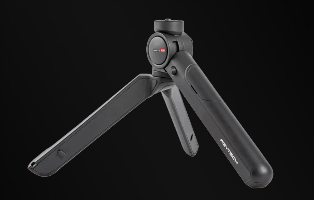 PGYTECH MantisPod 2.0 professzionális állvány, tripod fej nélkül 1/4'' (fekete) (P-CG-081)-1