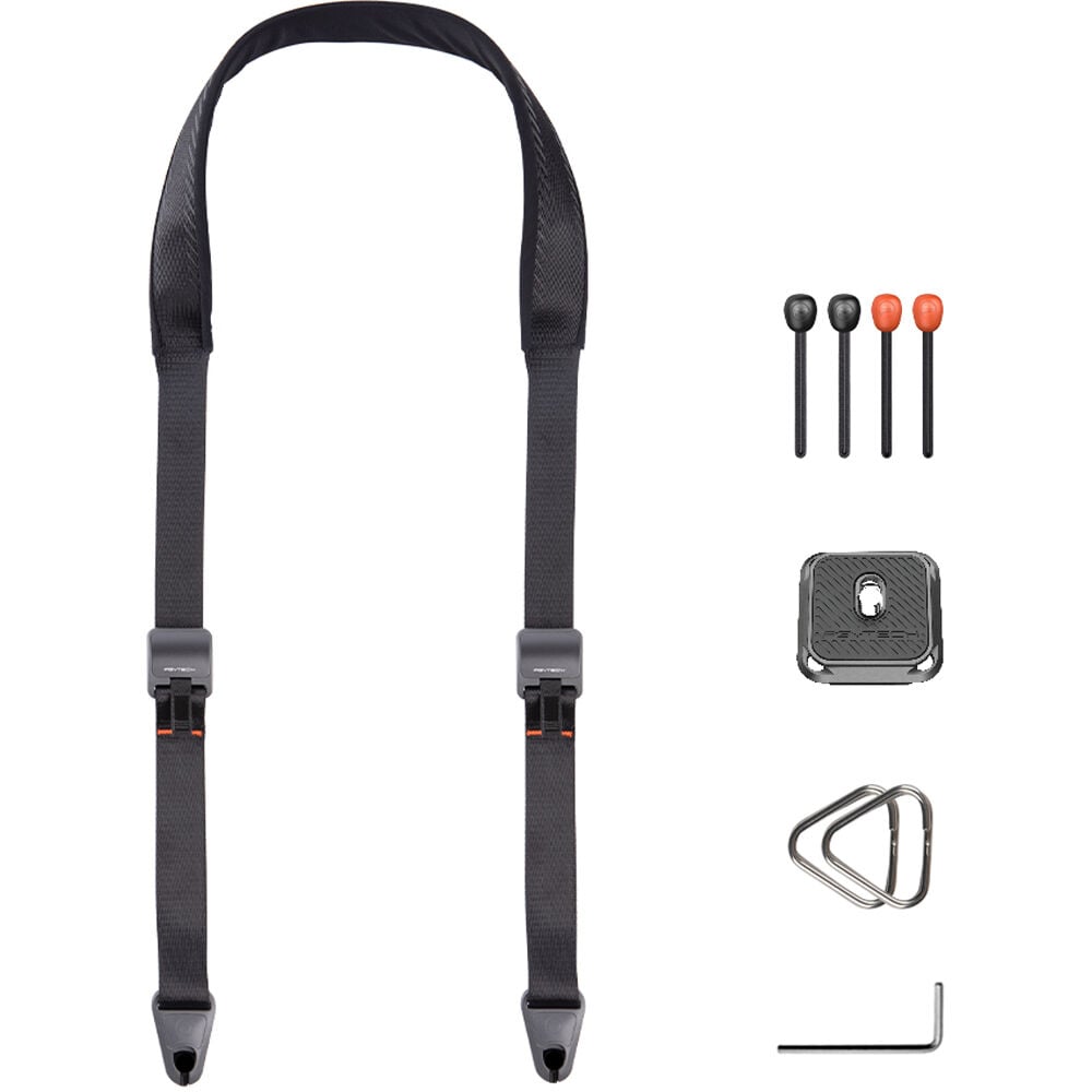 PGYTECH fényképezőgép vállpánt/nyakpánt (Night Black) (P-CB-119)-7