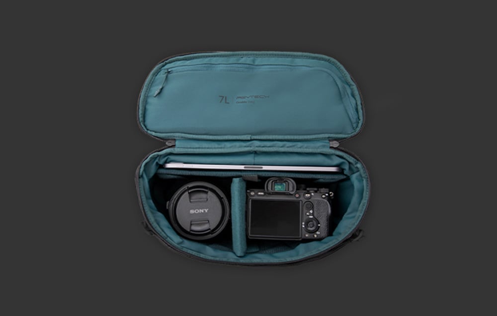 PGYTECH OneMo Sling 7L válltáska (Grey Camo) (P-CB-161)-2