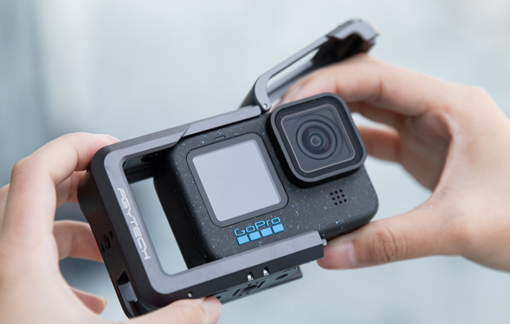 PGYTECH GoPro 12/11/10/9 alumínium cage, keret (P-46C-010)-1