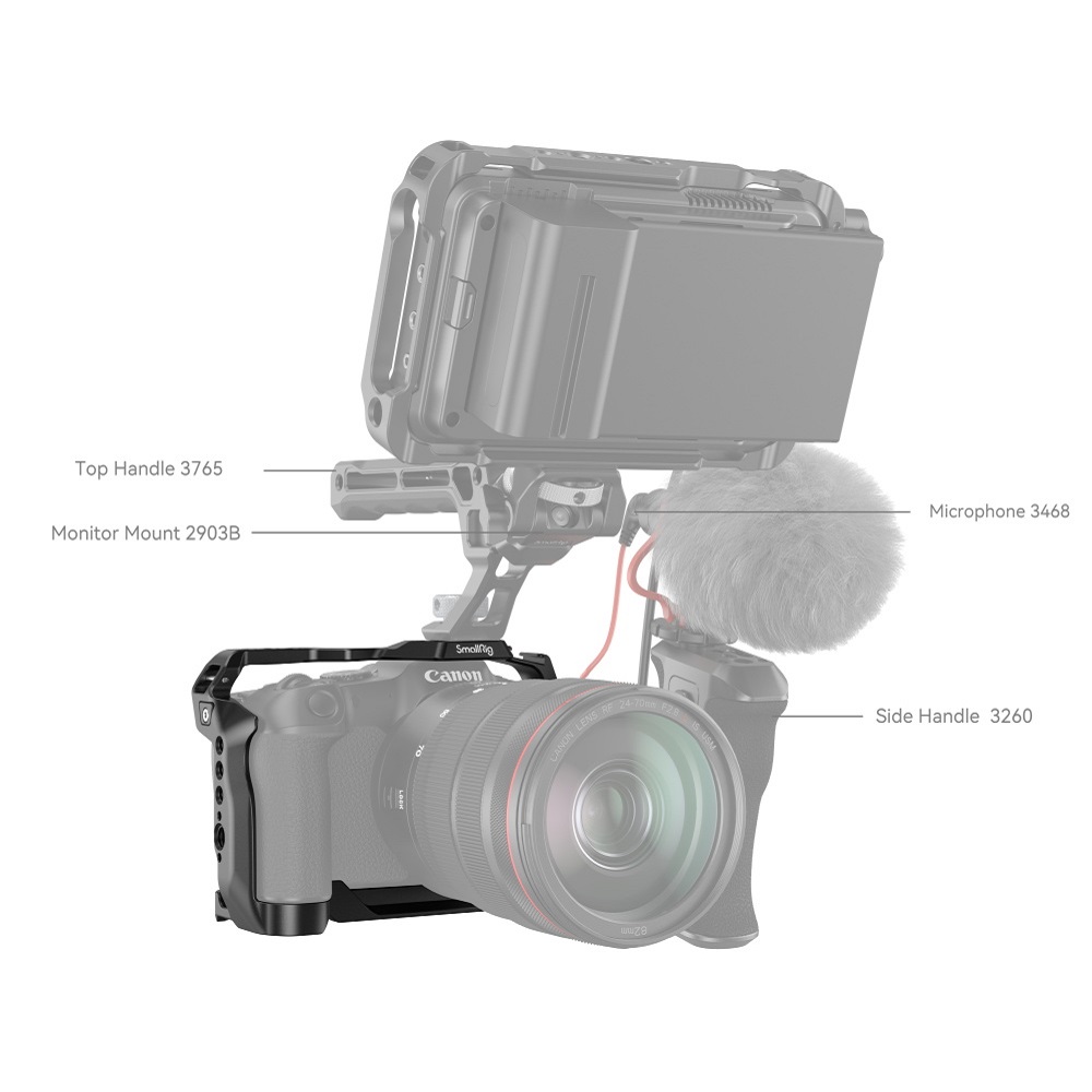 SmallRig Cage Canon EOS R8 kamerához (4212)-3