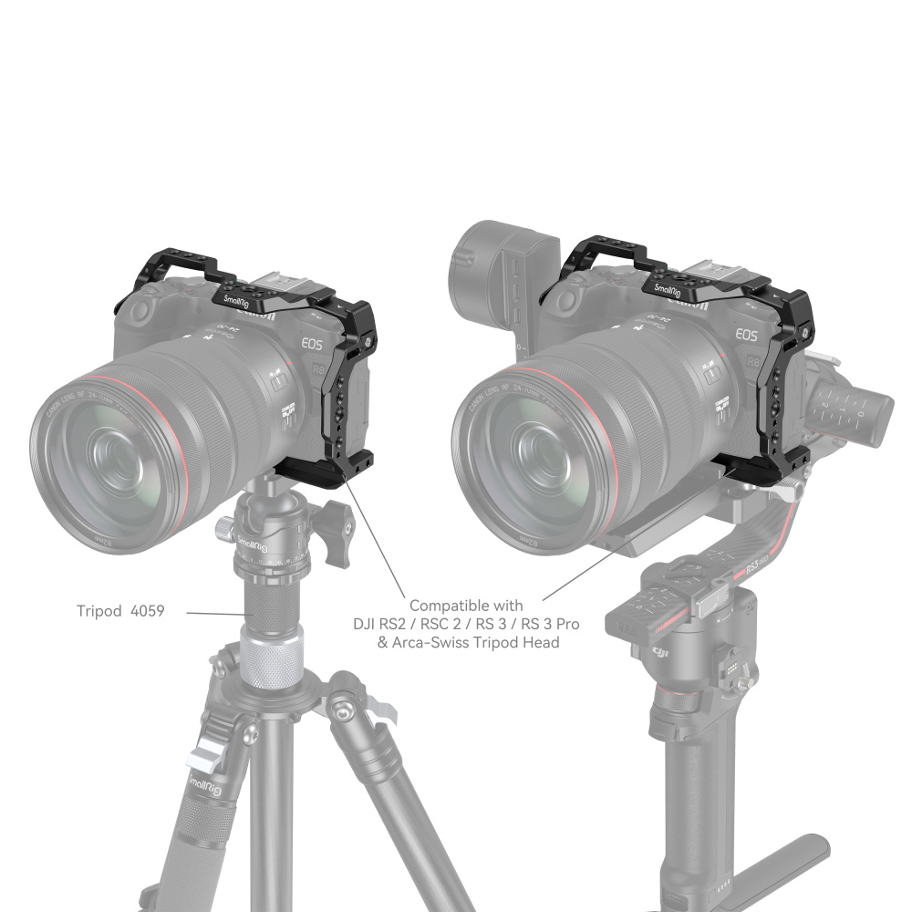 SmallRig Cage Canon EOS R8 kamerához (4212)-6
