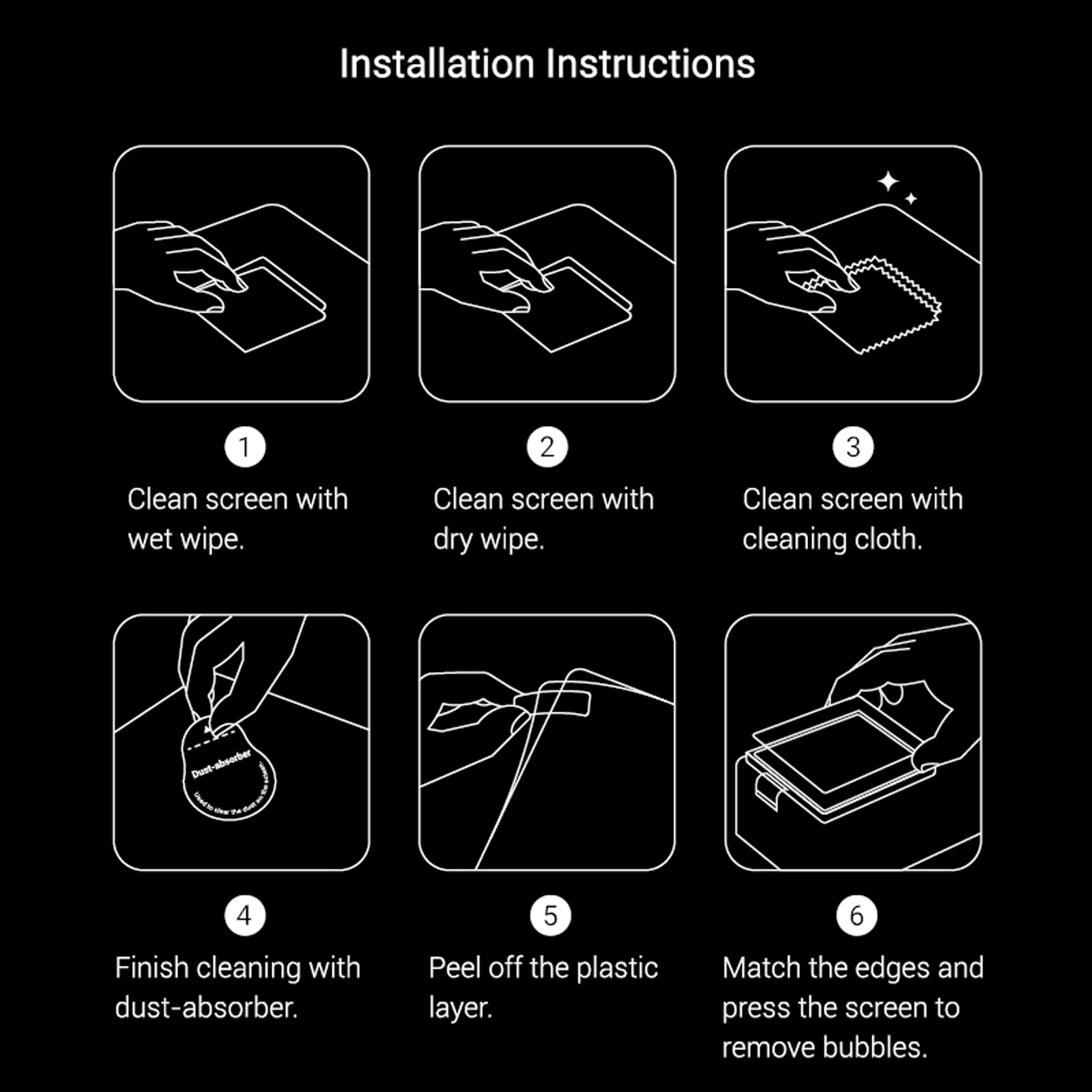 SmallRig Screen Protector, kijelzővédő fólia Sony Alpha 7 IV kamerához (3750B)-4