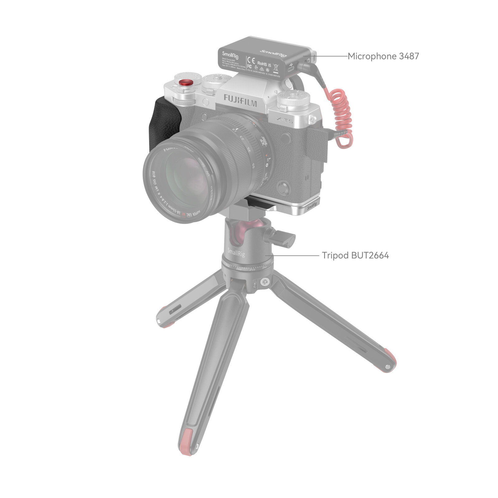 SmallRig L-Shape Grip FUJIFILM X-T5 kamerához (4136)-5